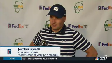 Spieth 'excited' for his progress on the PGA Tour