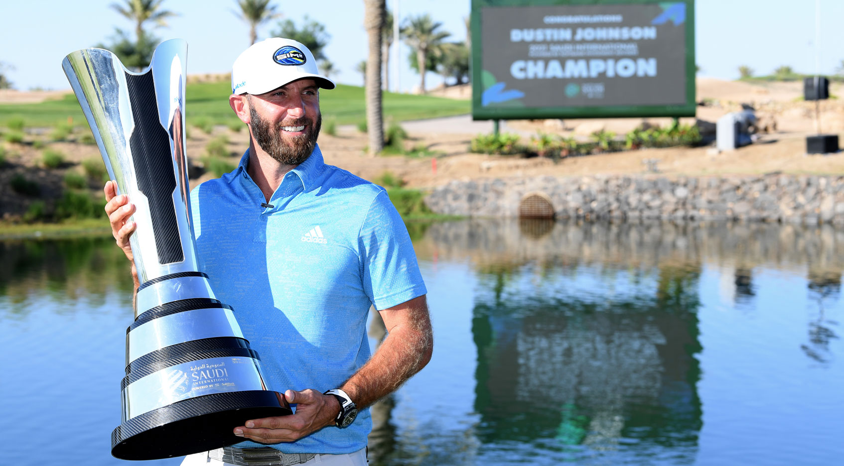 Dustin Johnson eases to another victory at Saudi International
