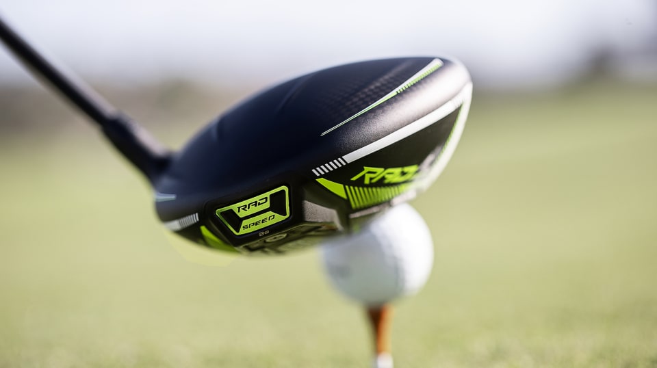 COBRA’s KING RADSPEED Drivers use optimized weighting to maximize performance