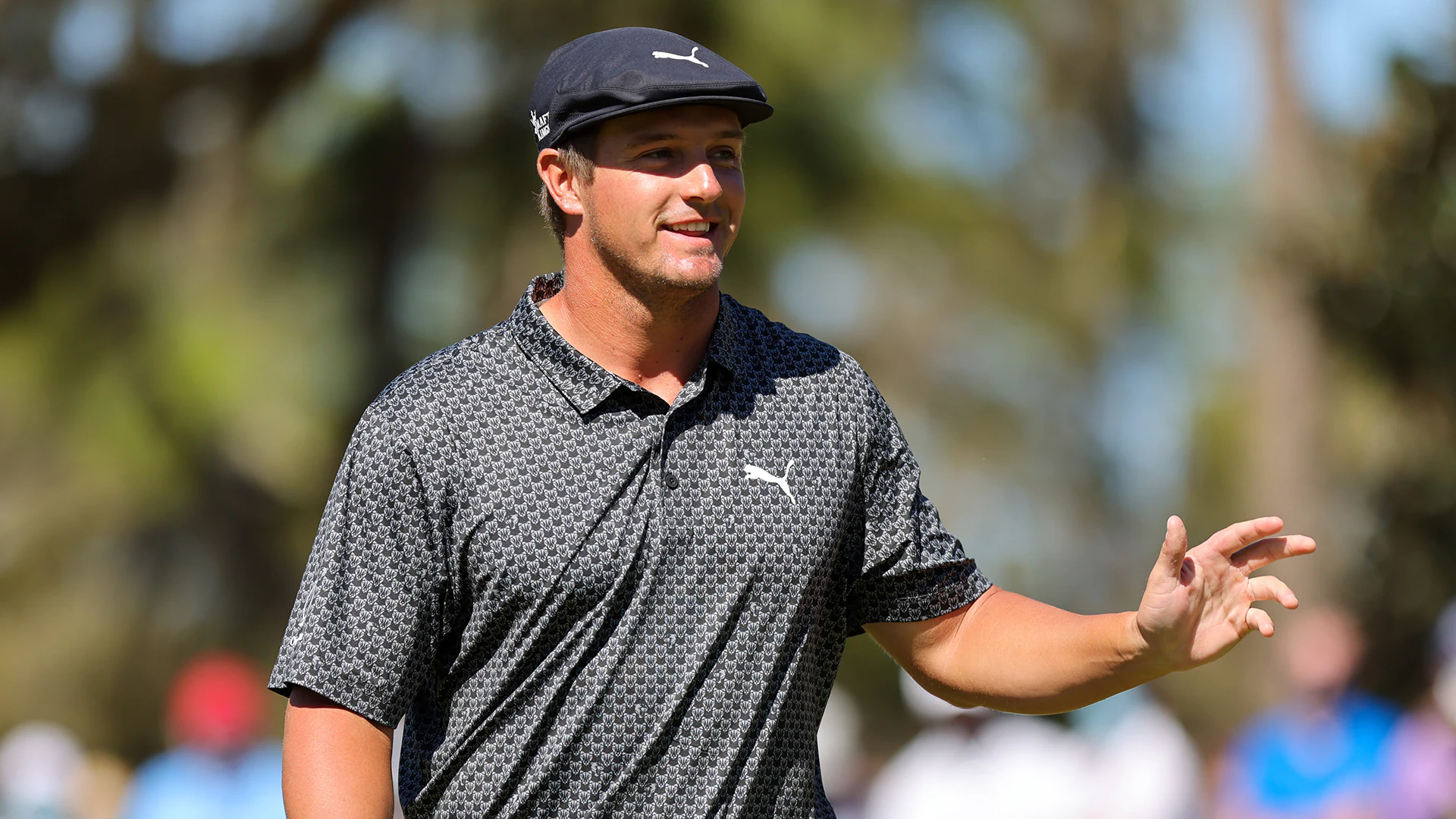 Bryson DeChambeau (69) shows restraint, learned his lesson about sharing plans
