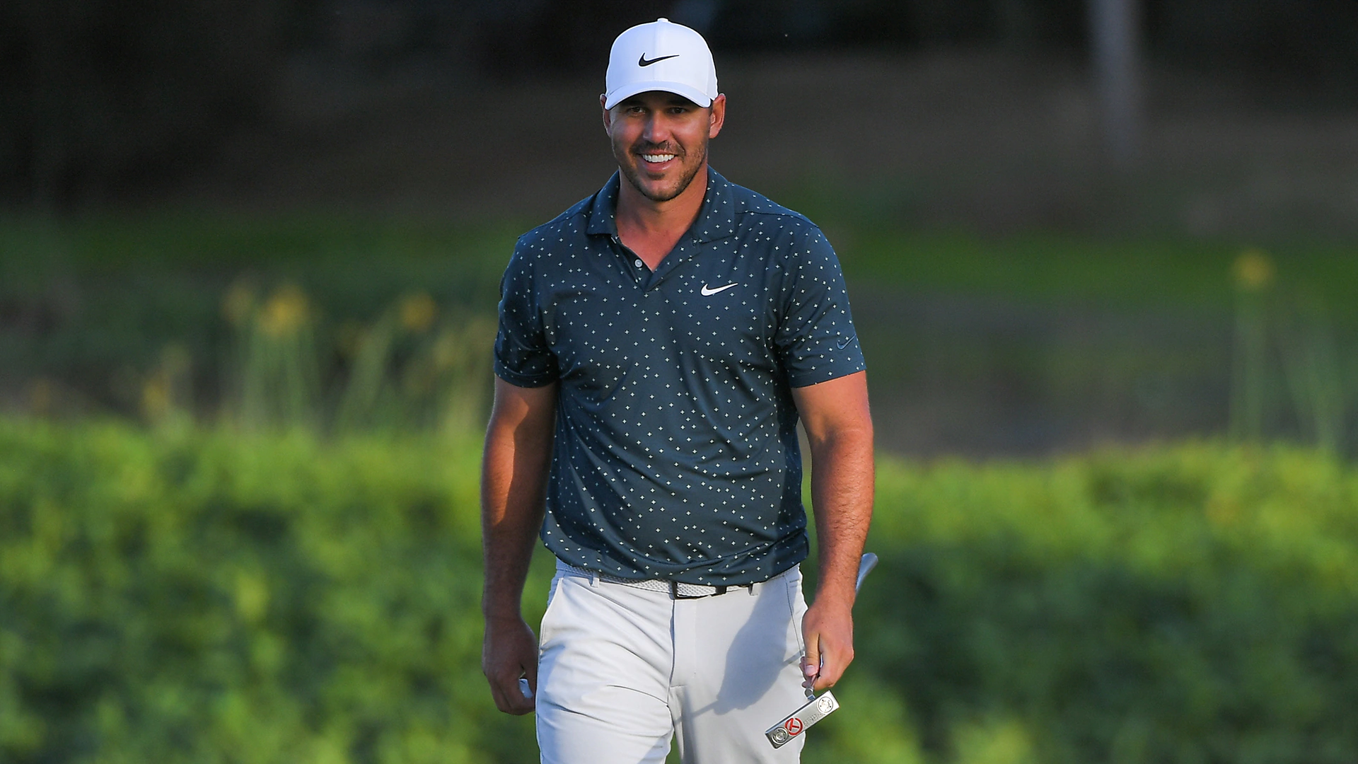 Brooks Koepka practices Sunday at Augusta National, ready for Masters