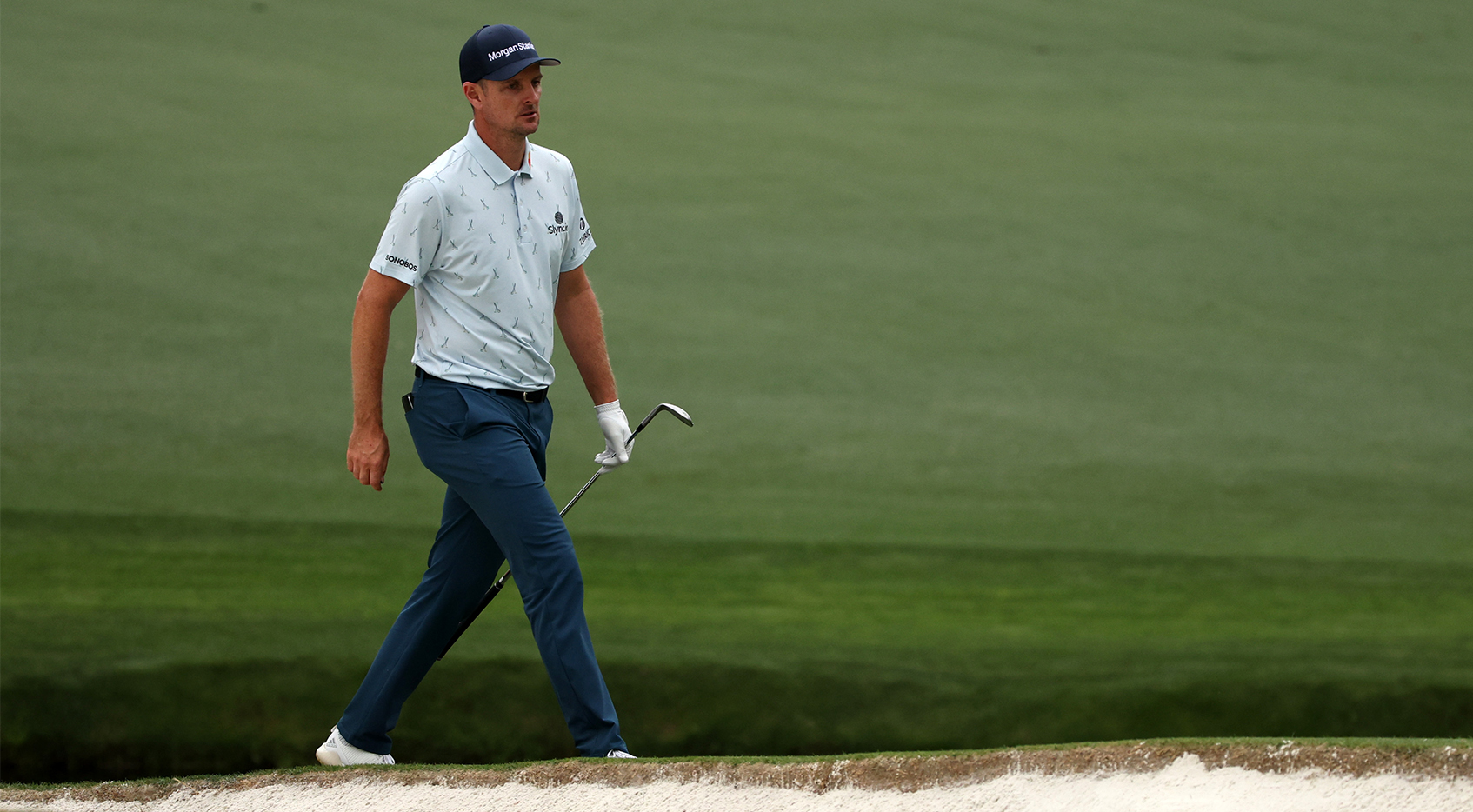 Justin Rose leads by four shots at the Masters Tournament