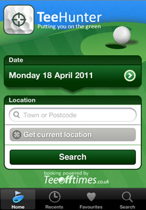 Trueridge Tee Hunter Golf App