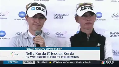 Nelly Korda not sweating Vare Trophy ineligibility