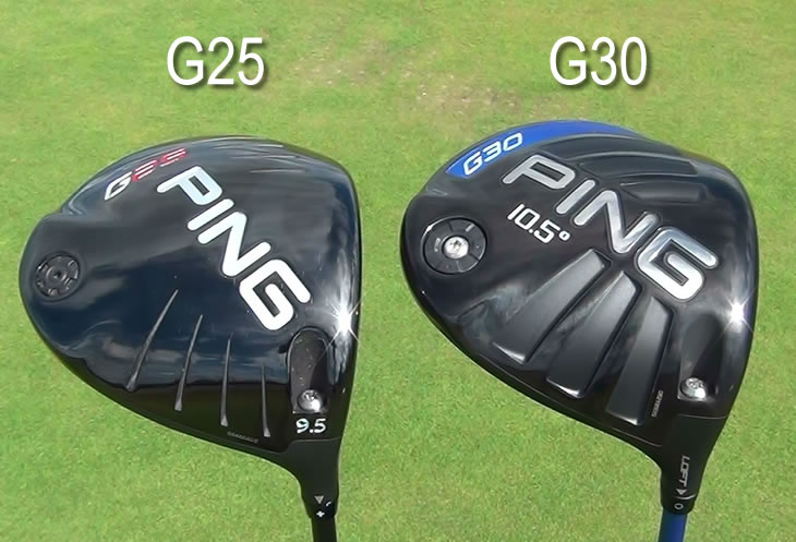 Ping G30 G25 Driver Comparison