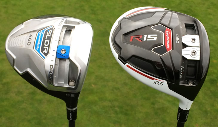 TaylorMade R15 Driver SLDR Sole View 