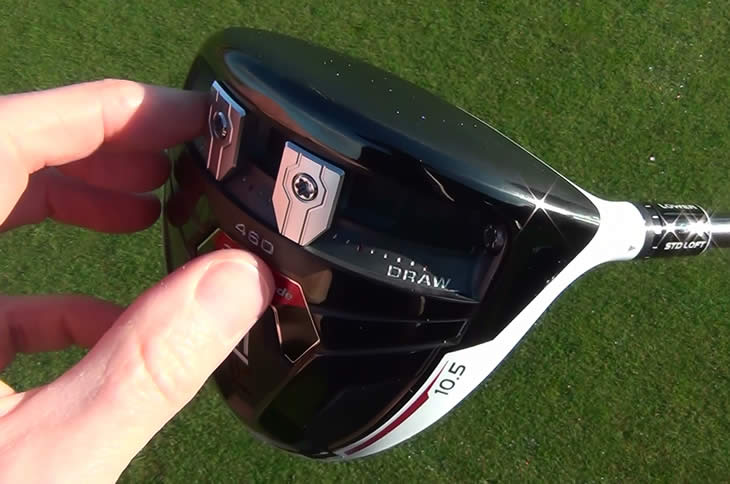 TaylorMade R15 Driver Weights Move