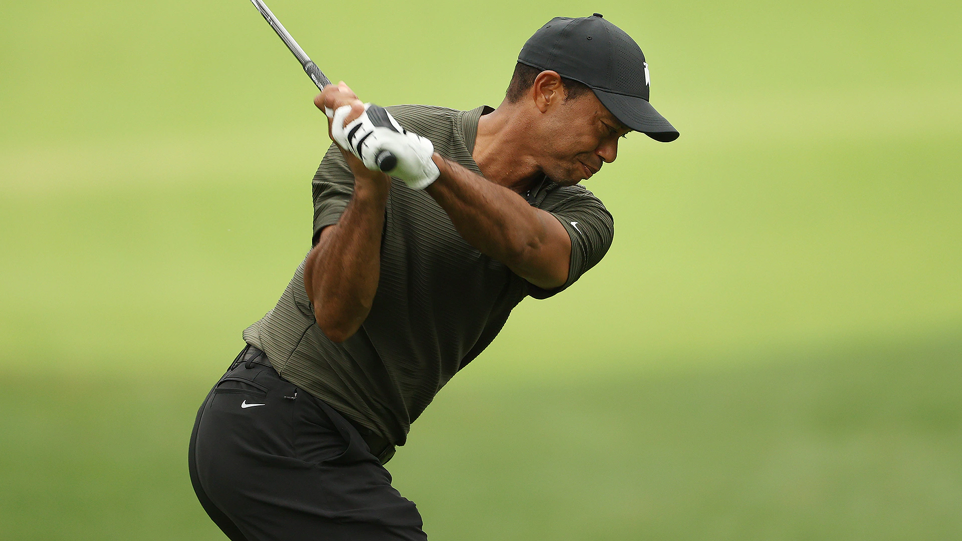 ‘Making progress’: Tiger Woods posts video of himself hitting full golf shot
