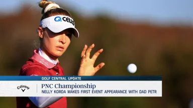 Korda makes debut at PNC Championship with her dad