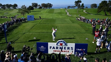 Best shots from Round 1 at Farmers Insurance Open