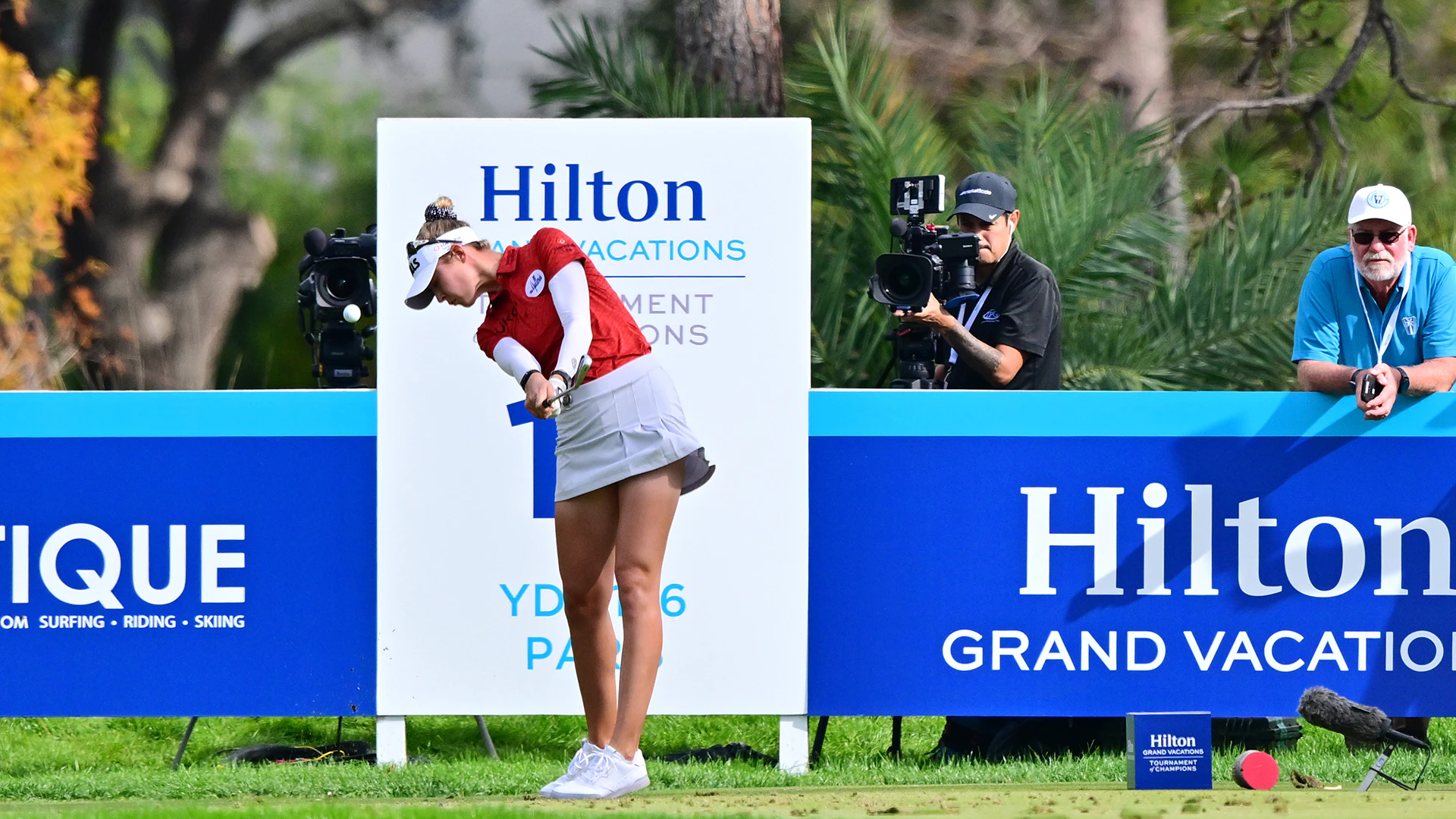 Does Nelly Korda have a good-luck charm in this All-Star? 2