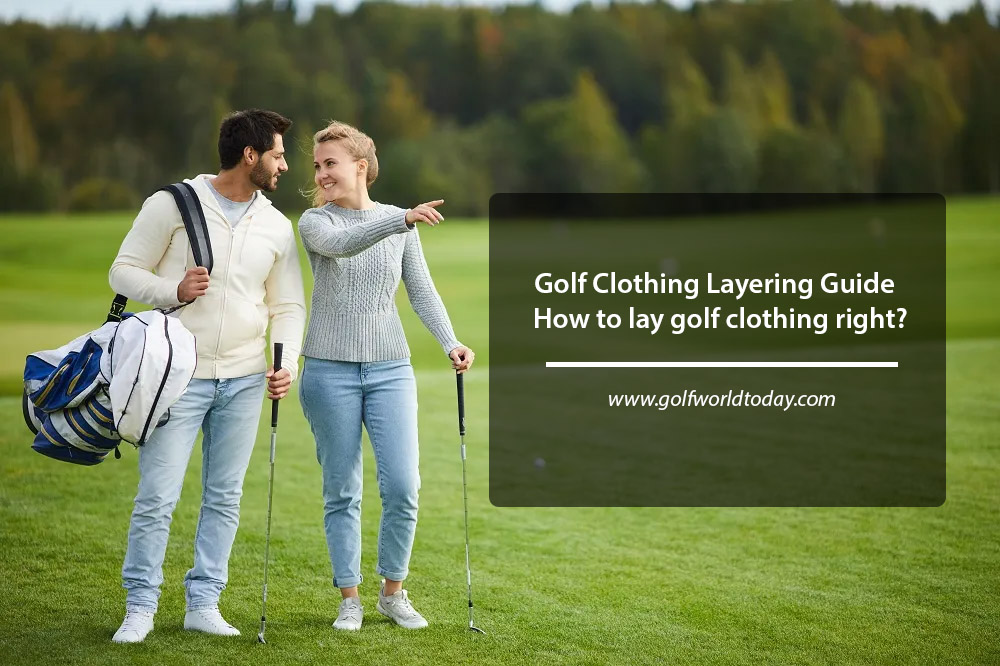 How to lay golf clothing right