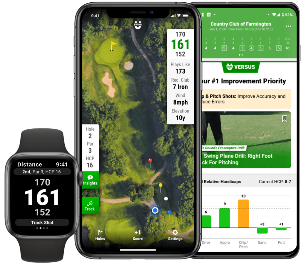 Swing by Swing GPS Golf Range Finder app Review 2