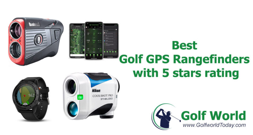 Top Best Golf GPS Rangefinders with 5 stars rating